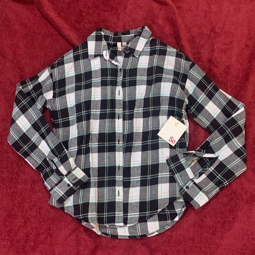 Plaid Shirt by SO